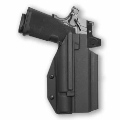 We The People Holsters Springfield 1911 DS Prodigy Comp AOS 5" with Surefire X300U-A Light Red Dot Optic Cut OWB Holster Hot