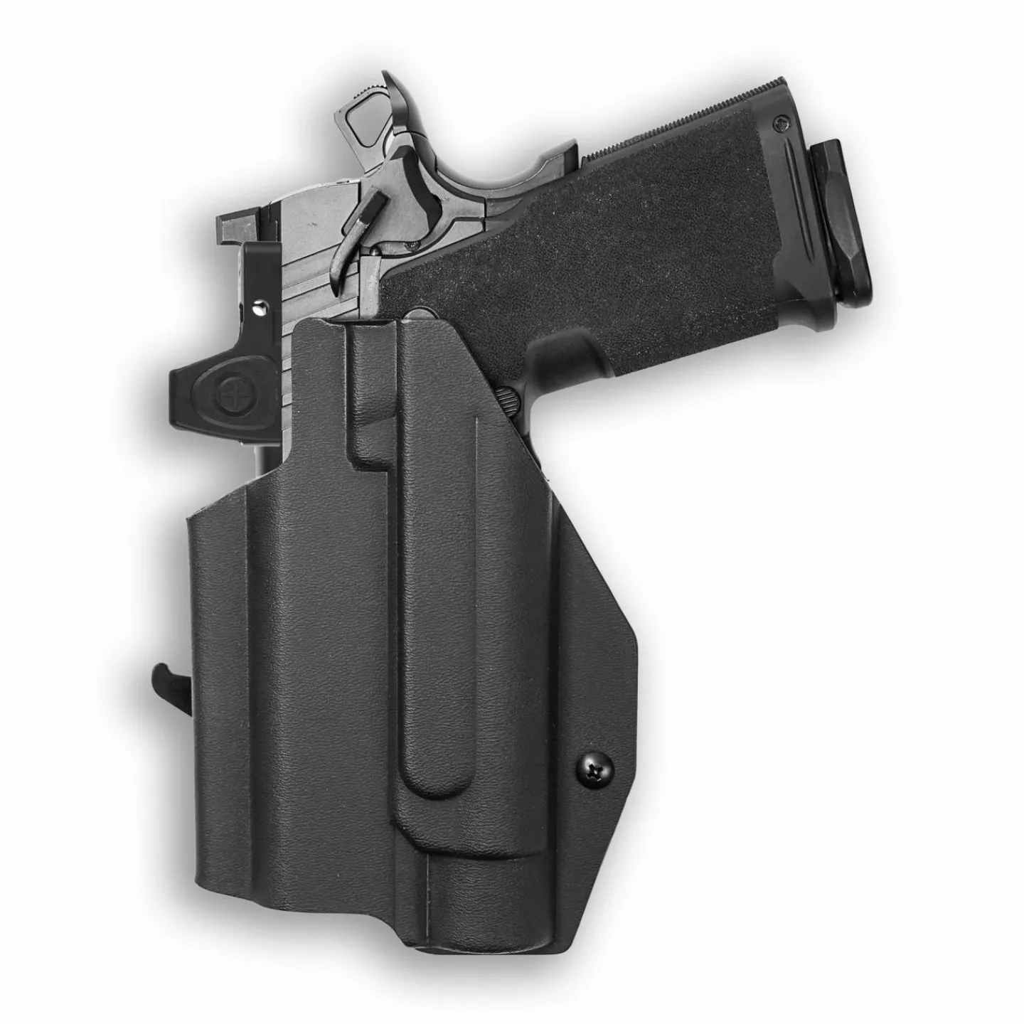 We The People Holsters Springfield 1911 DS Prodigy Comp AOS 5" with Streamlight TLR-1/1S/HL Light Red Dot Optic Cut OWB Holster Hot