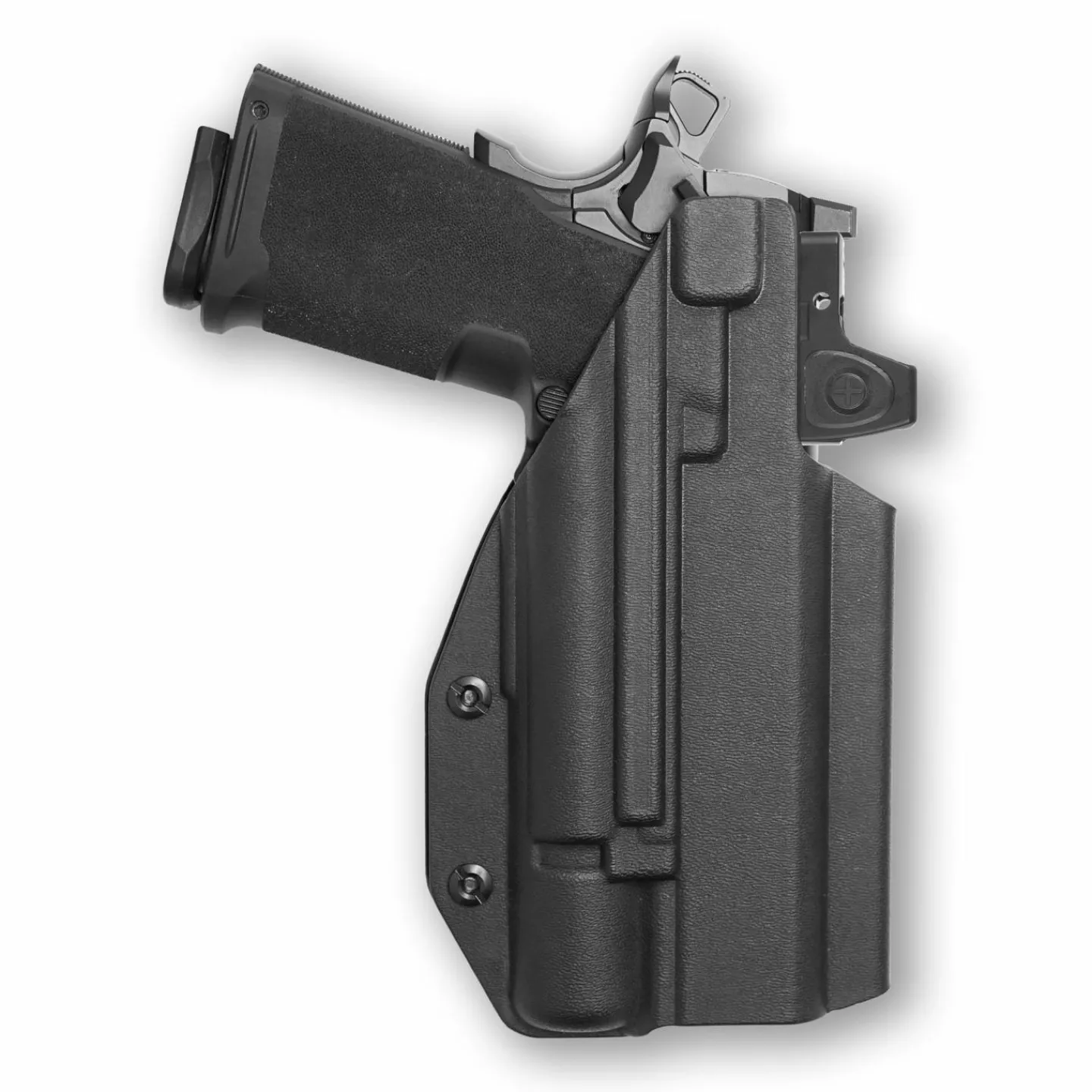 We The People Holsters Springfield 1911 DS Prodigy Comp AOS 5" with Surefire X300U-A Light Red Dot Optic Cut IWB Holster Hot