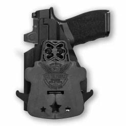 We The People Holsters Springfield Hellcat Pro with Olight PL-Mini 2 Valkyrie Red Dot Optic Cut OWB Holster Best