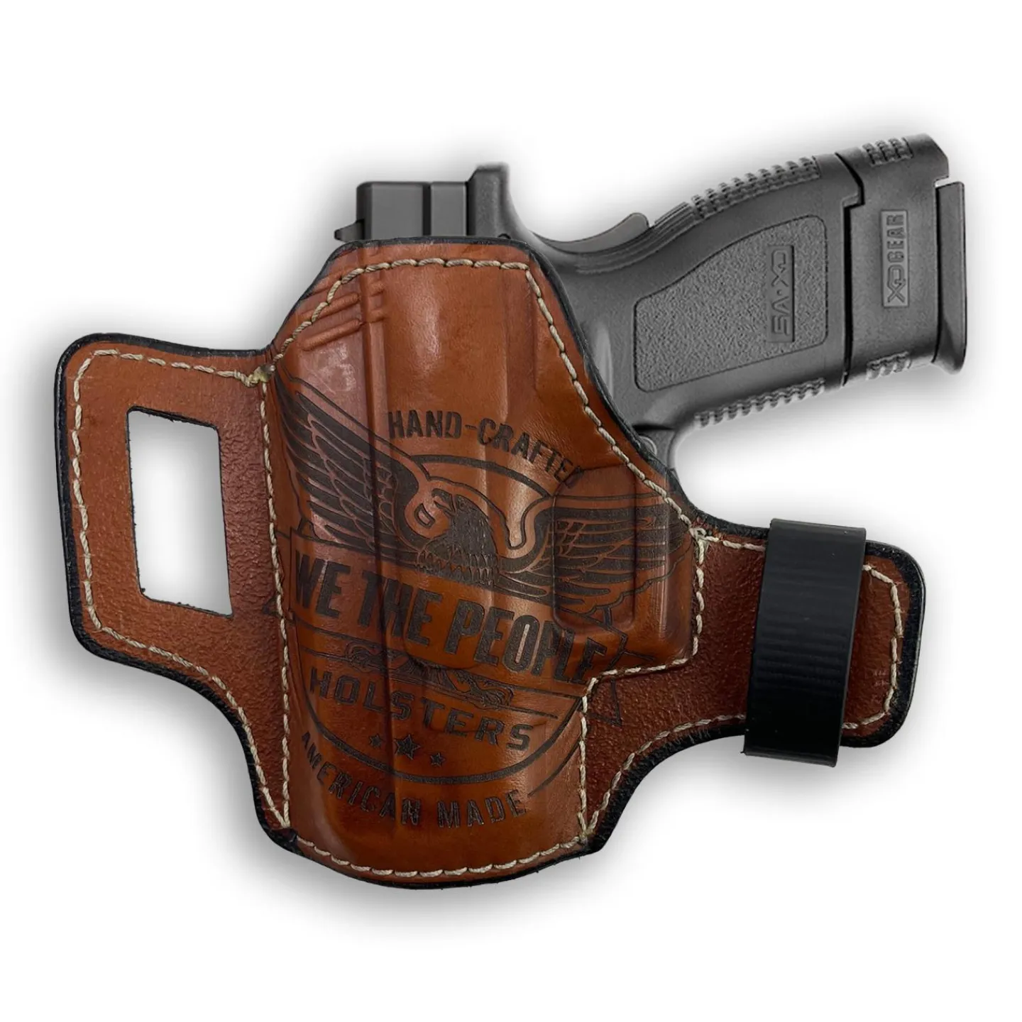 We The People Holsters Springfield XD 3" Sub-Compact 9MM/.40SW Independence Leather OWB Holster