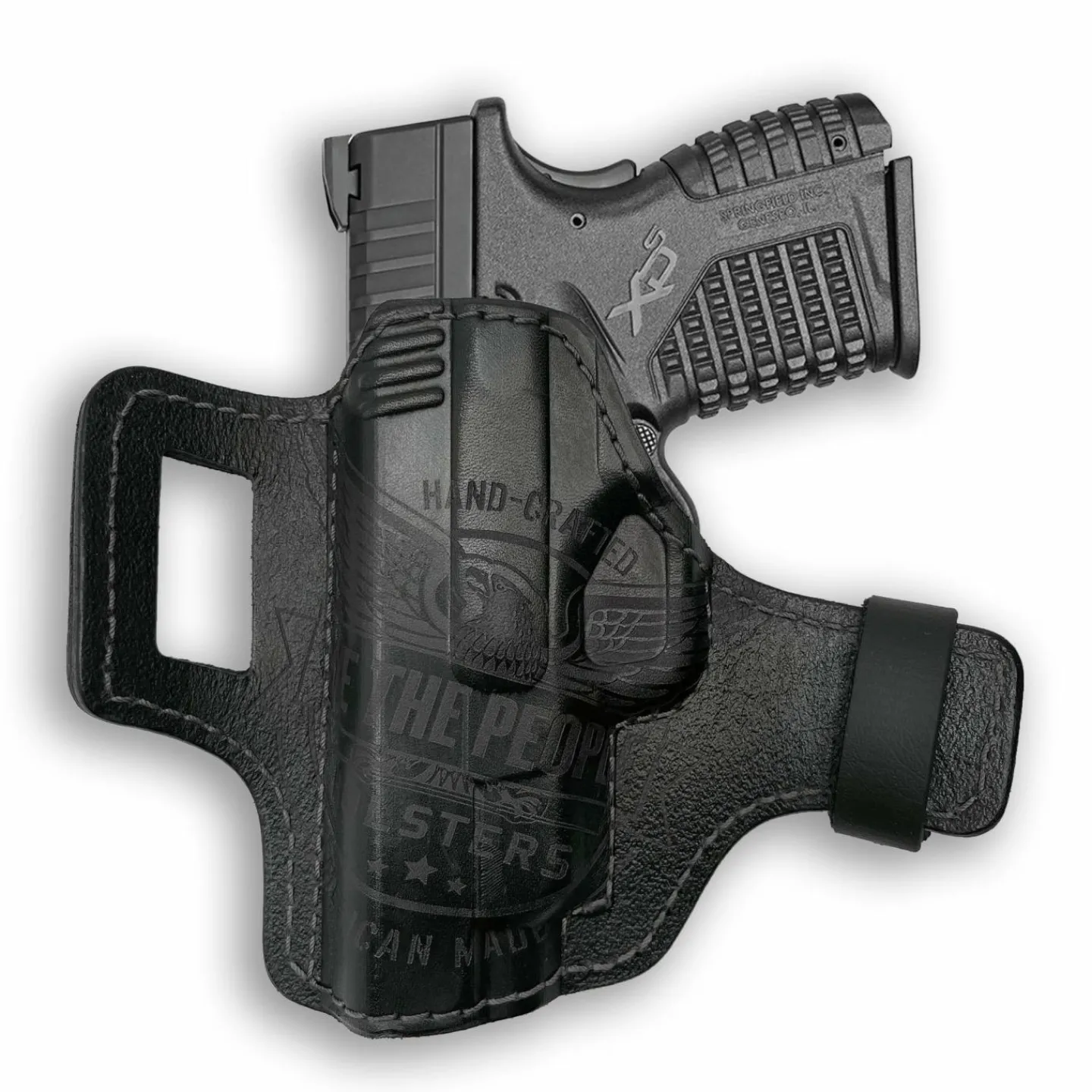 We The People Holsters Springfield XD-S 4.0" Independence Leather OWB Holster Outlet