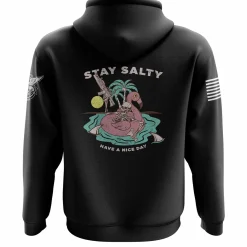 We The People Holsters Stay Salty Hoodie Black New