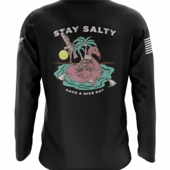 We The People Holsters Stay Salty Long Sleeve Shirt Black Best