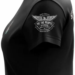 We The People Holsters Stay Salty Women's Short Sleeve Shirt Black Outlet