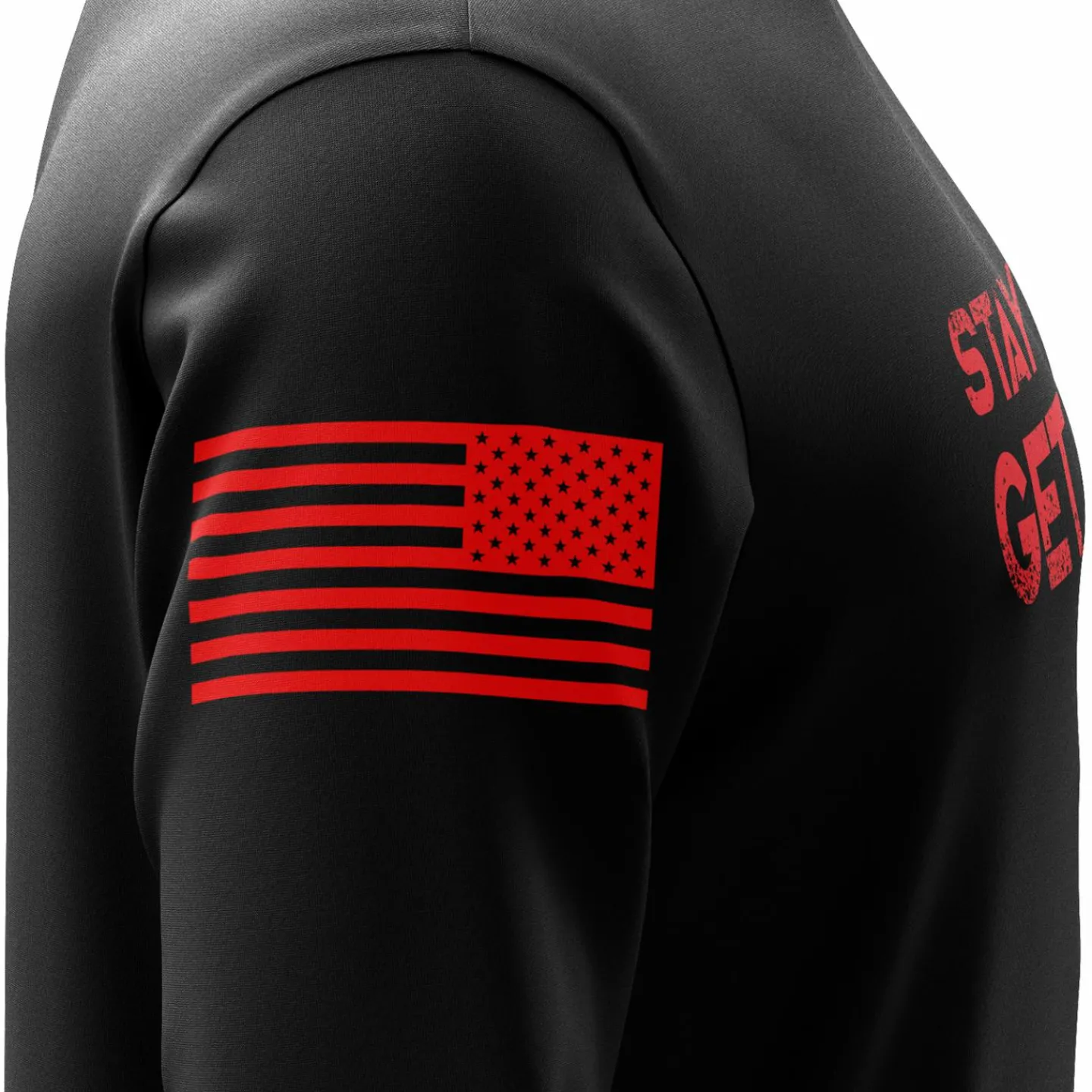 We The People Holsters Stay Strapped Long Sleeve Shirt Black New