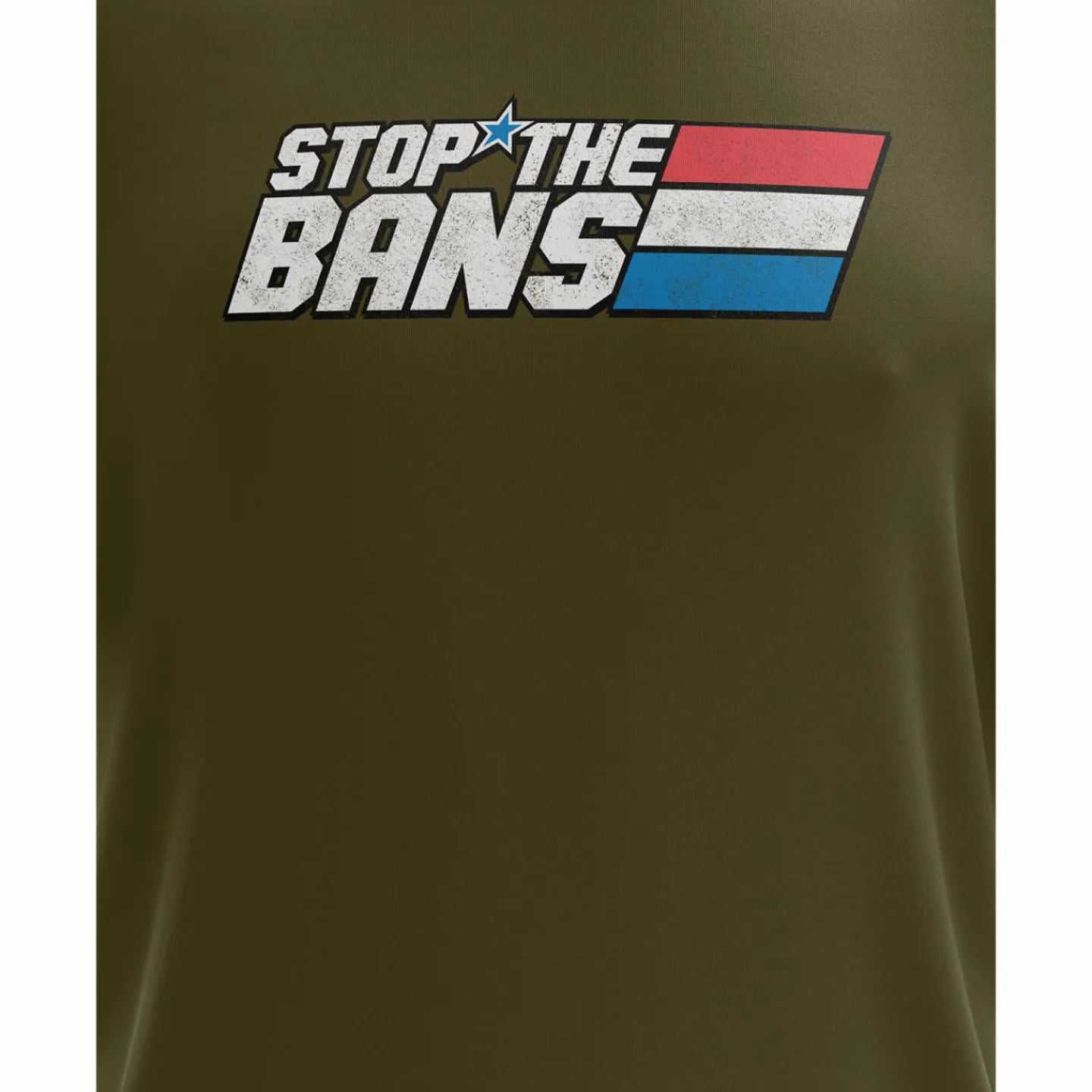 We The People Holsters Stop the Bans Short Sleeve Shirt Olive Clearance