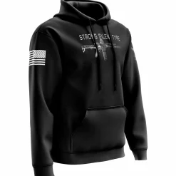 We The People Holsters Strong Silent Type Hoodie Black Outlet