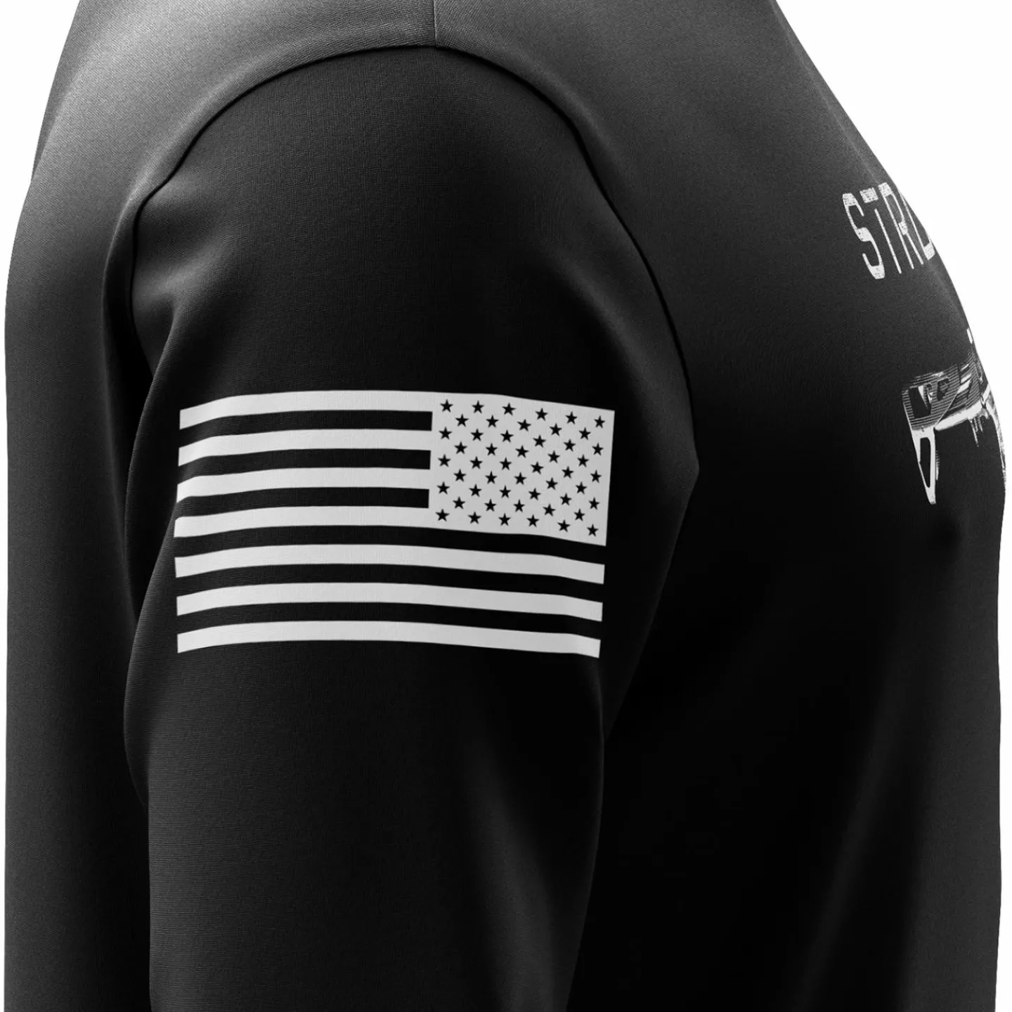 We The People Holsters Strong Silent Type Long Sleeve Shirt Black