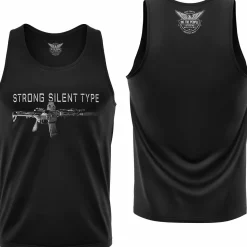 We The People Holsters Strong Silent Type Men's Tank Top Black Outlet