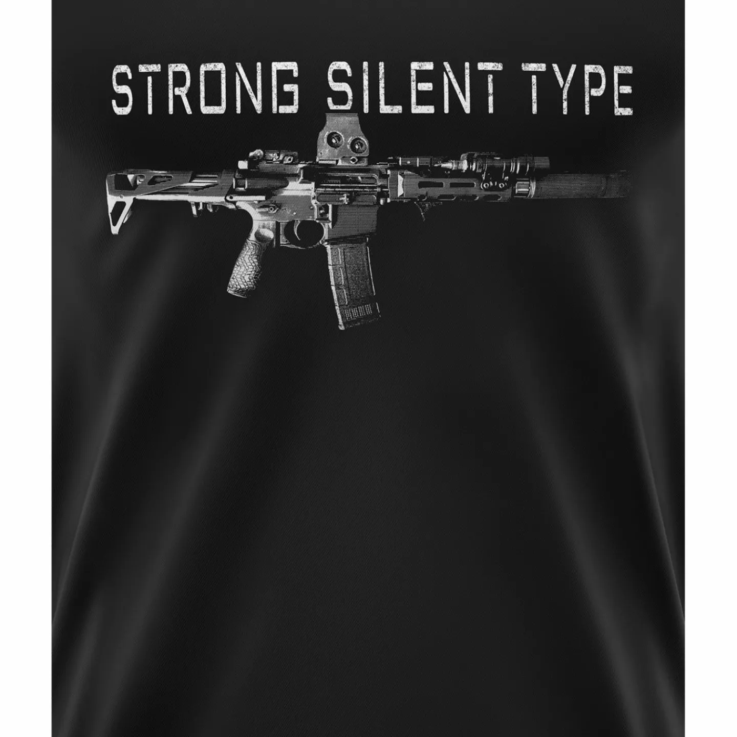 We The People Holsters Strong Silent Type Men's Tank Top Black Outlet