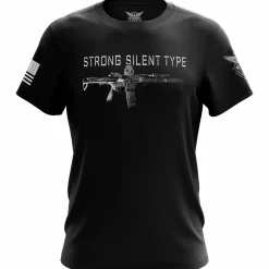 We The People Holsters Strong Silent Type Short Sleeve Shirt Black Discount