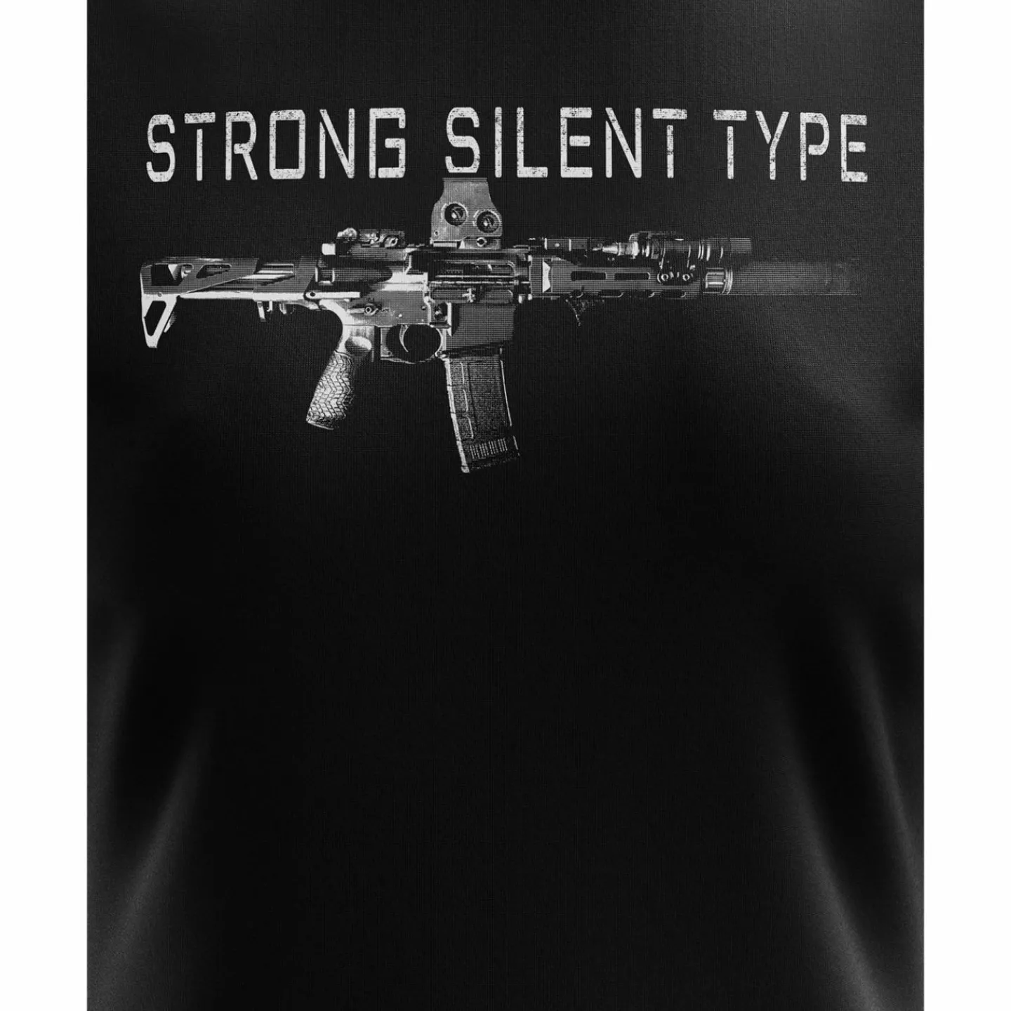 We The People Holsters Strong Silent Type Women's Short Sleeve Shirt Black Outlet
