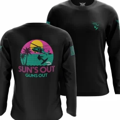 We The People Holsters Sun's Out Guns Out Long Sleeve Shirt Black