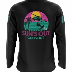 We The People Holsters Sun's Out Guns Out Long Sleeve Shirt Black