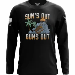We The People Holsters Sun's Out, Guns Out Long Sleeve Shirt Black Best