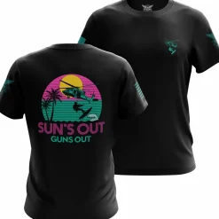 We The People Holsters Sun's Out Guns Out Short Sleeve Shirt Black Hot