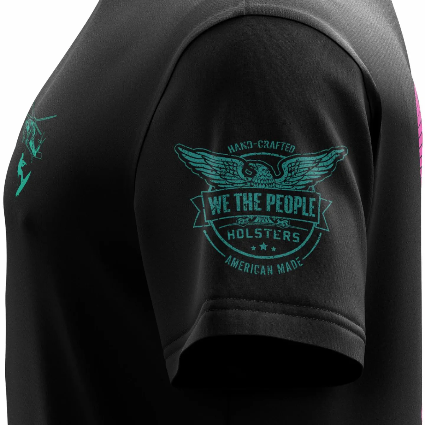 We The People Holsters Sun's Out Guns Out Short Sleeve Shirt Black Hot