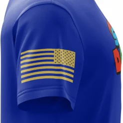 We The People Holsters Super Daddio Short Sleeve Shirt Blue New