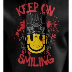 We The People Holsters Tactical Smiley Face Hoodie Black Hot