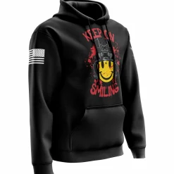 We The People Holsters Tactical Smiley Face Hoodie Black Hot