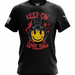We The People Holsters Tactical Smiley Face Short Sleeve Shirt Black Online