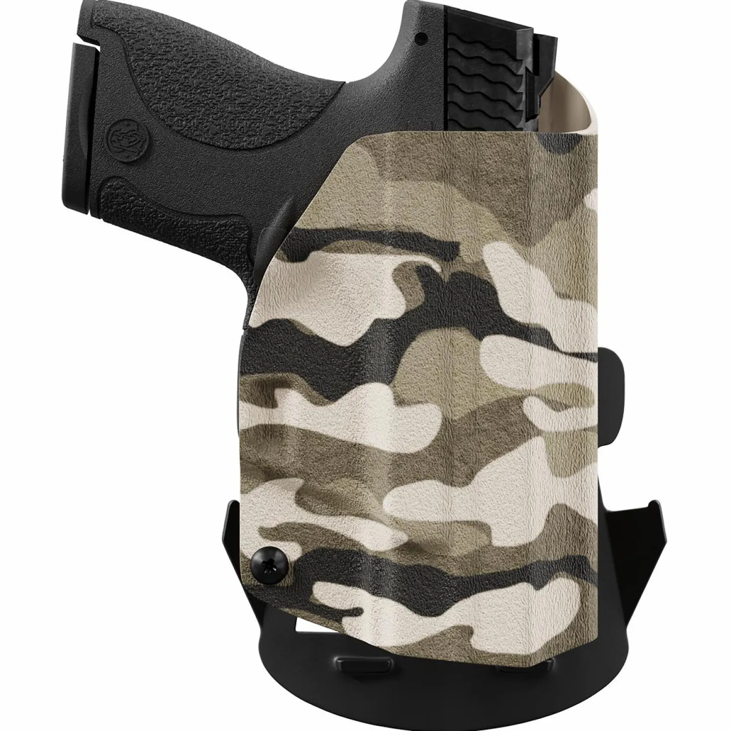 We The People Holsters Tan Camo Kydex OWB Paddle holster Custom Designed Paddle Hot