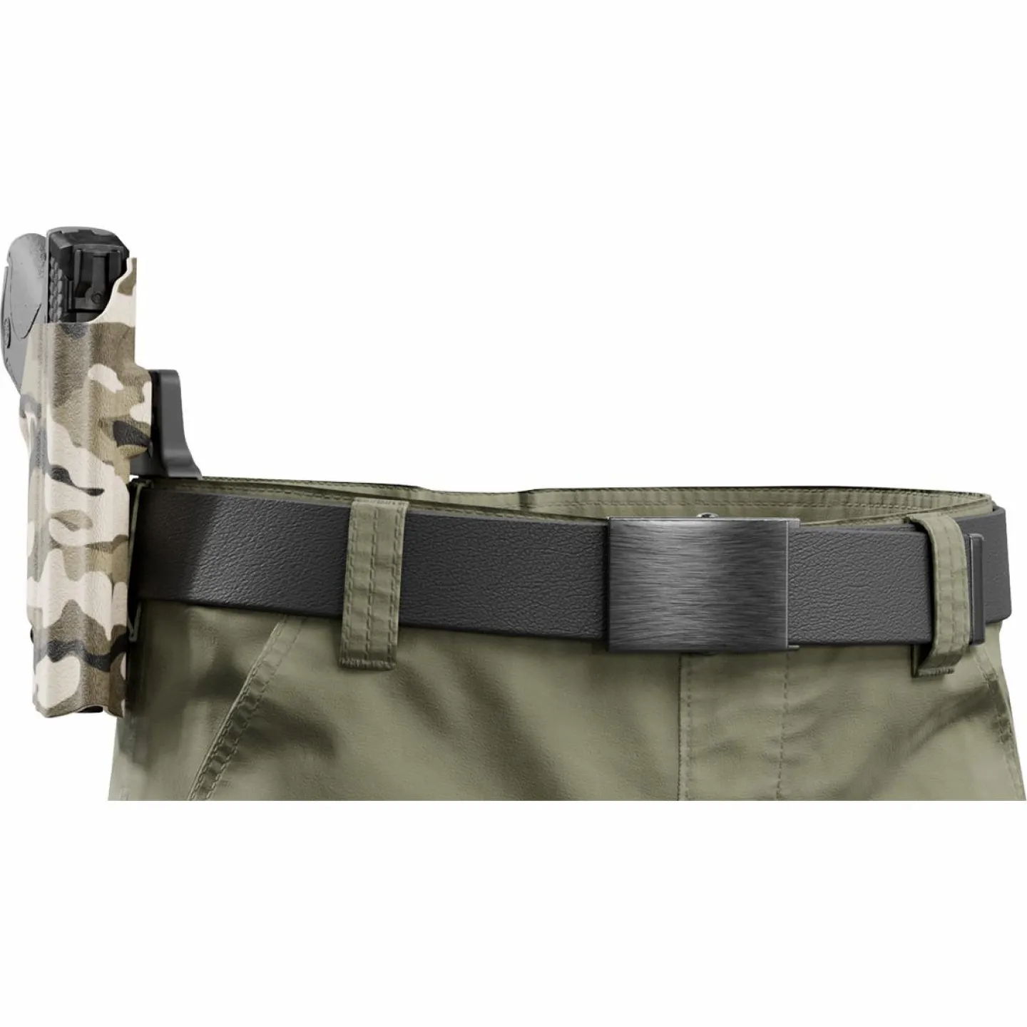 We The People Holsters Tan Camo Kydex OWB Paddle holster Custom Designed Paddle Hot