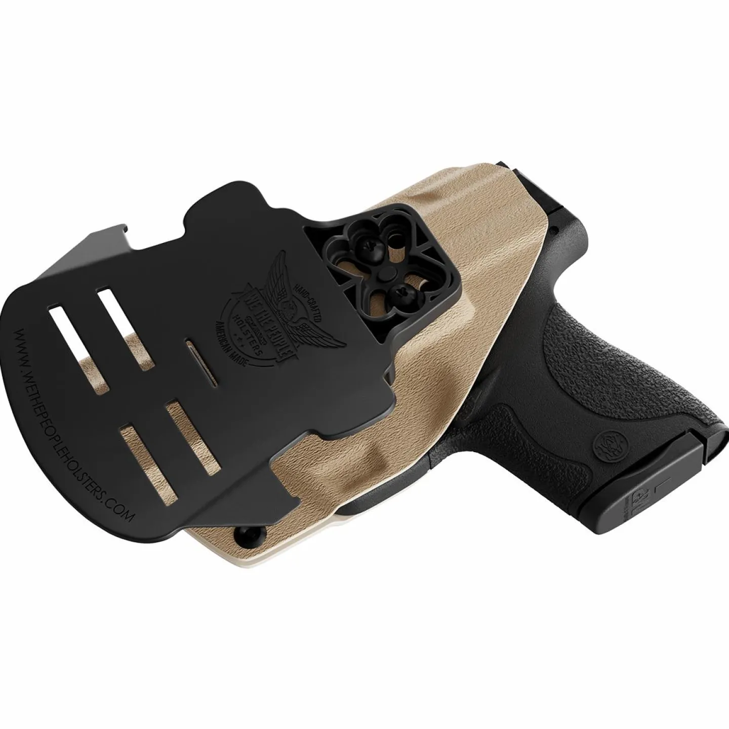 We The People Holsters Tan Custom Printed Holster - OWB Kydex Holster Outlet
