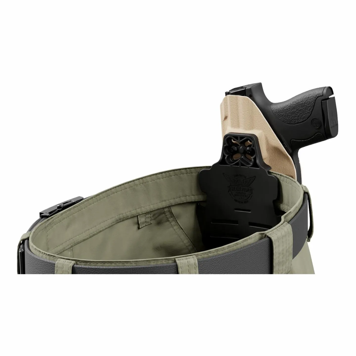We The People Holsters Tan Custom Printed Holster - OWB Kydex Holster Outlet