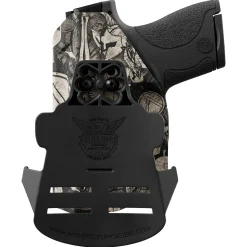 We The People Holsters Tan Spartan Camo Custom Printed Holster - OWB Kydex Holster New