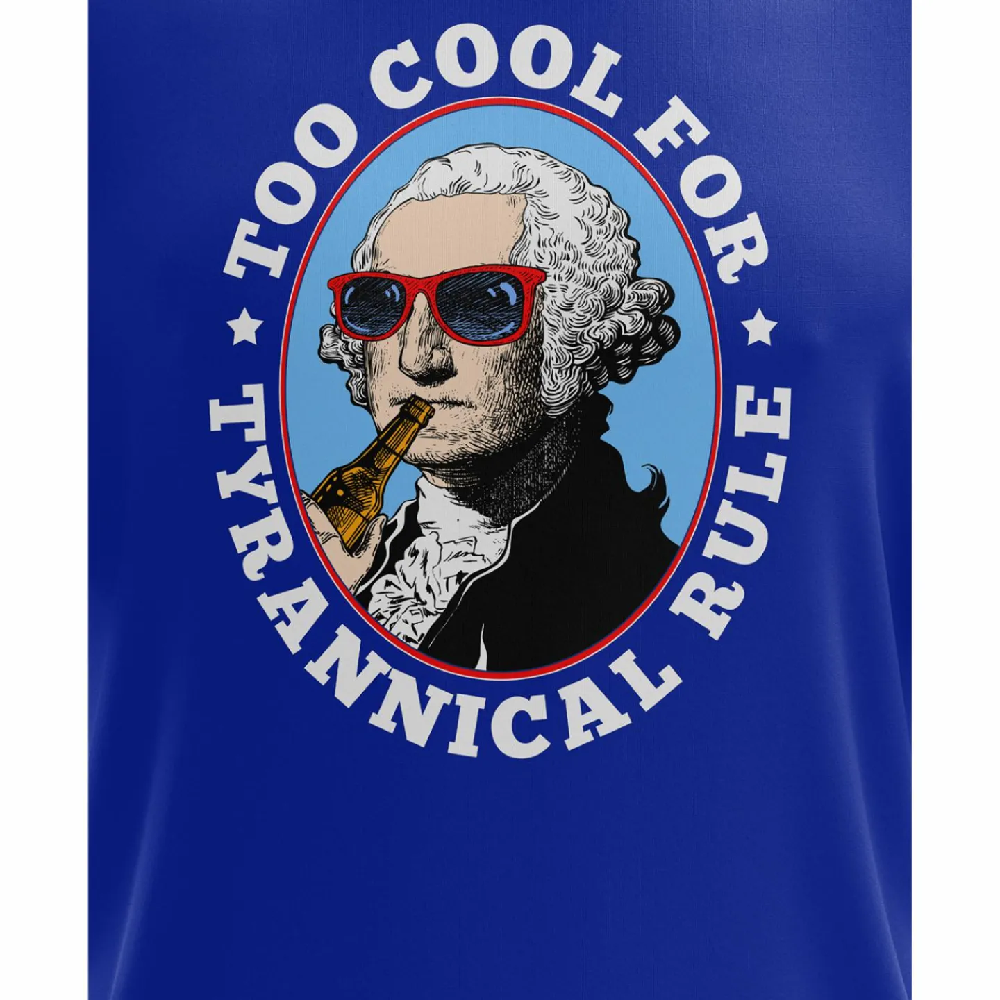 We The People Holsters Tell the Queen Sleeve Shirt Blue Clearance