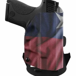We The People Holsters Texas State Flag Kydex OWB Paddle holster Custom Designed Paddle Best