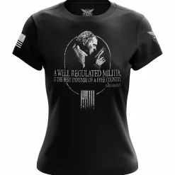 We The People Holsters The Best Defense Women's Short Sleeve Shirt Black Discount