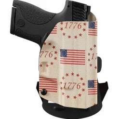 We The People Holsters The Betsy Ross Flag Tribute to Independence Day 1776 Custom Printed Holster - OWB Kydex Holster Sale