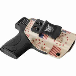 We The People Holsters The Betsy Ross Flag Tribute to Independence Day 1776 Custom Printed Holster - IWB Kydex Holster