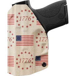 We The People Holsters The Betsy Ross Flag Tribute to Independence Day 1776 Custom Printed Holster - IWB Kydex Holster