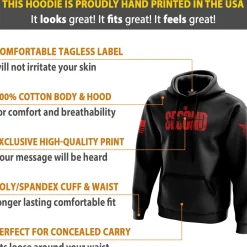 We The People Holsters The Second Hoodie Black Outlet