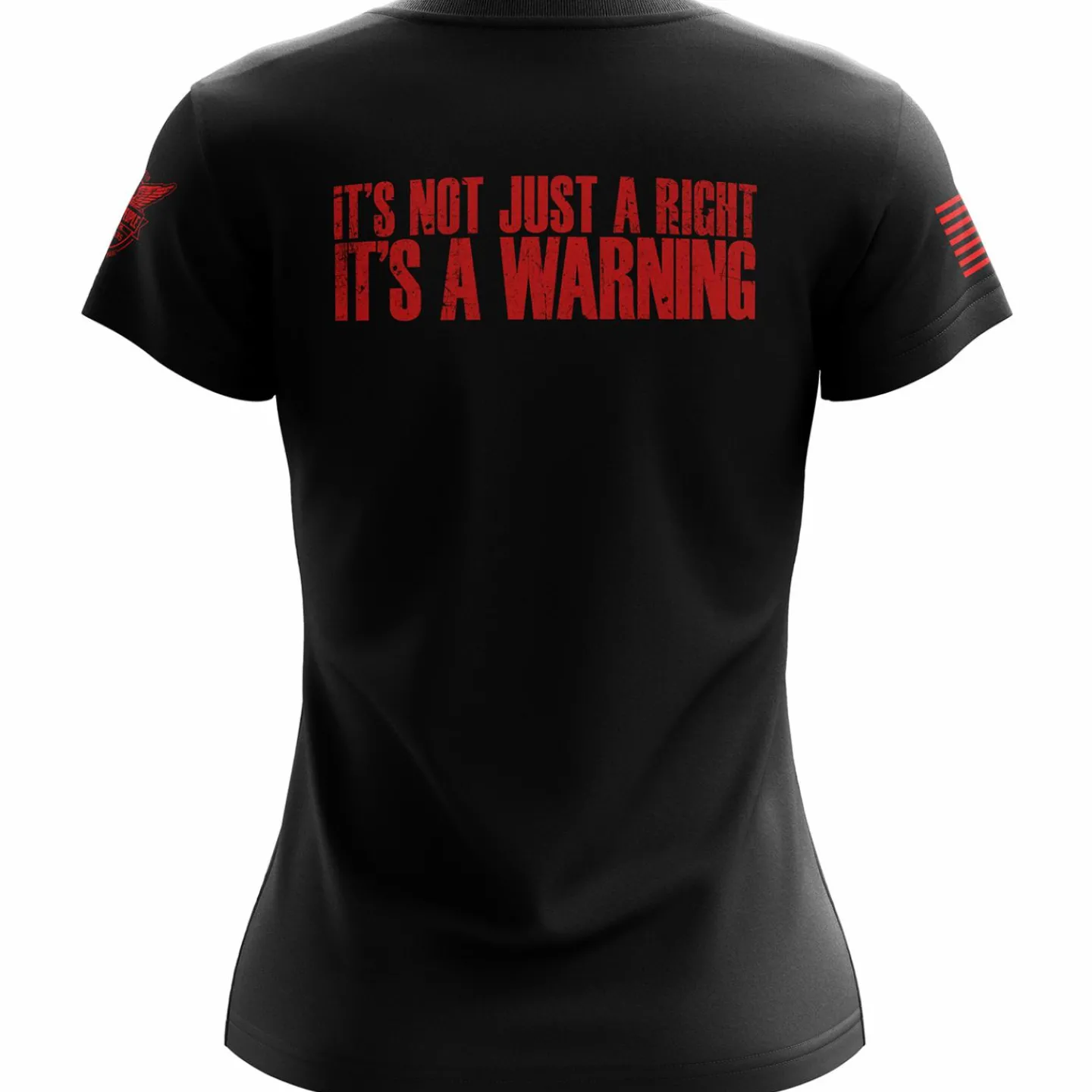 We The People Holsters The Second Women's Short Sleeve Shirt Black Hot