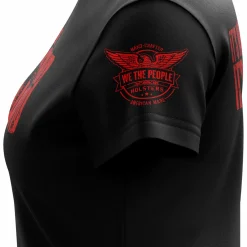 We The People Holsters The Second Women's Short Sleeve Shirt Black Hot