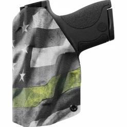 We The People Holsters Thin Green Line Custom Printed Holster - IWB Kydex Holster - Military Support Holster Sale