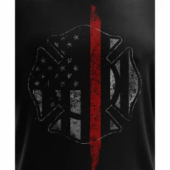 We The People Holsters Thin Red Line Flag Short Sleeve Shirt Black Online