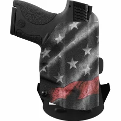 We The People Holsters Thin Red Line Kydex OWB Paddle holster Custom Designed Paddle Discount