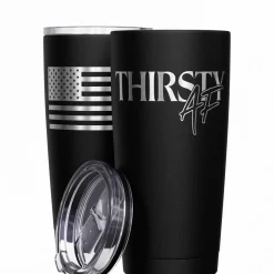 We The People Holsters Thirsty AF Stainless Steel Tumbler New