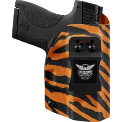 We The People Holsters Tiger Print Custom Printed Holster - IWB Kydex Holster Best