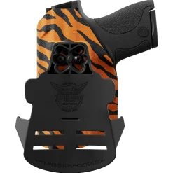 We The People Holsters Tiger Print Custom Printed Holster - OWB Kydex Holster Online