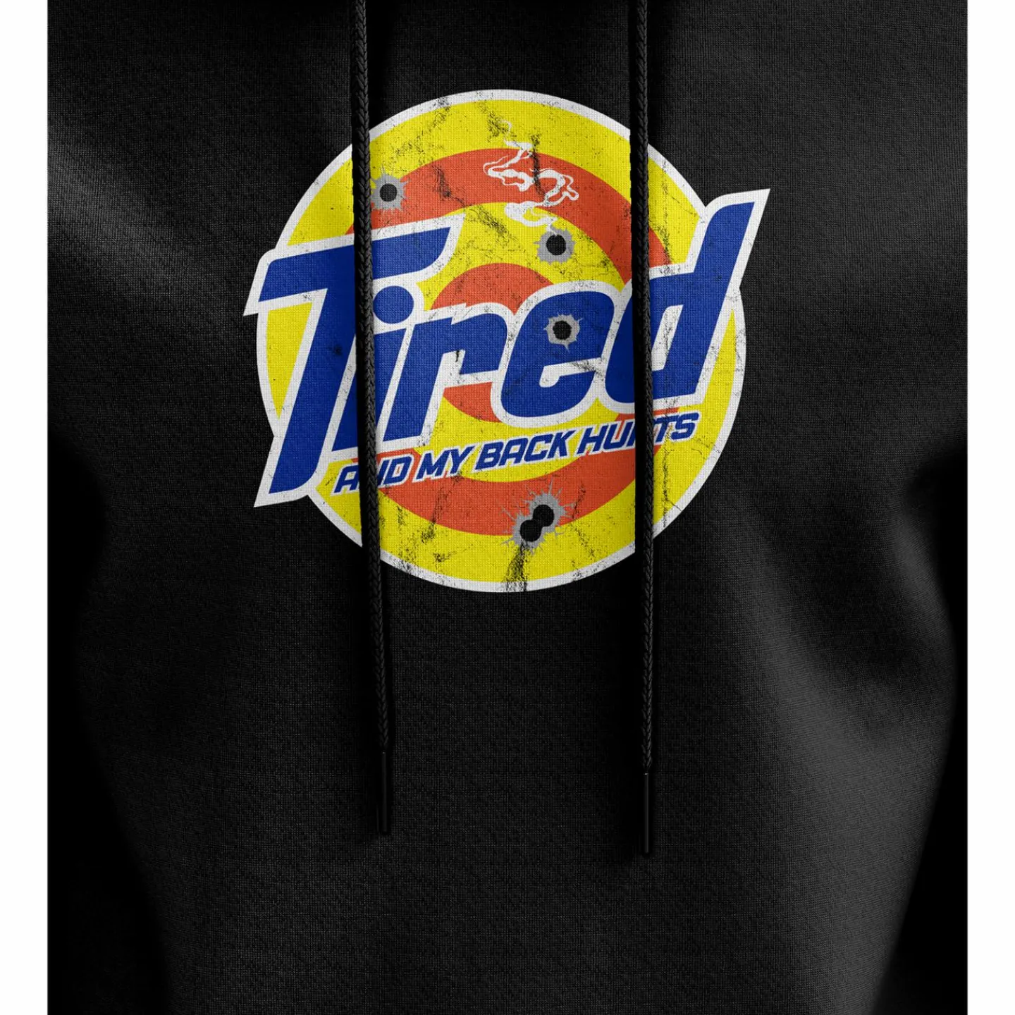 We The People Holsters Tired Hoodie Black Discount