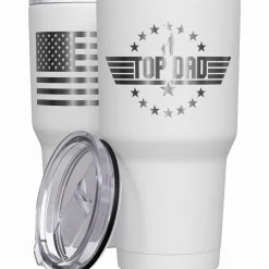 We The People Holsters Top Dad Stainless Steel Tumbler Hot