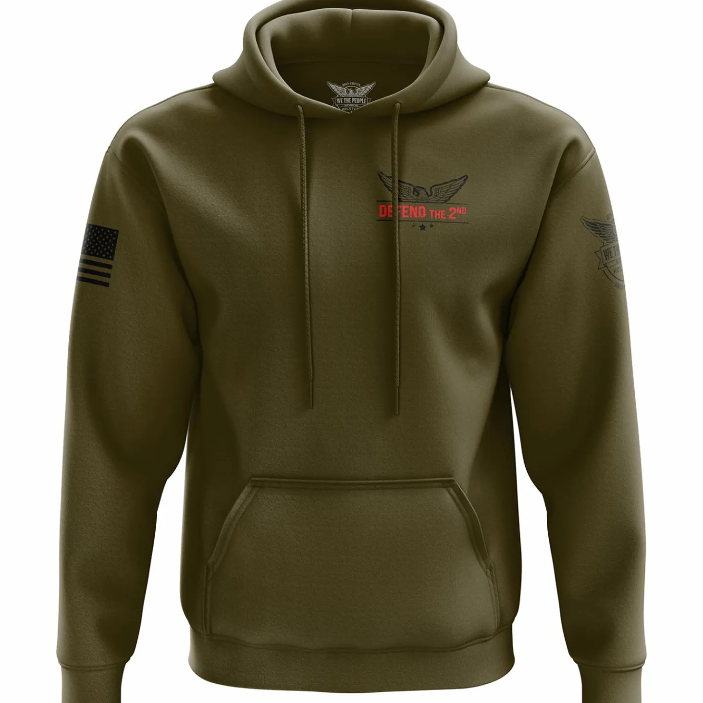 We The People Holsters Train Harder Hoodie Hot