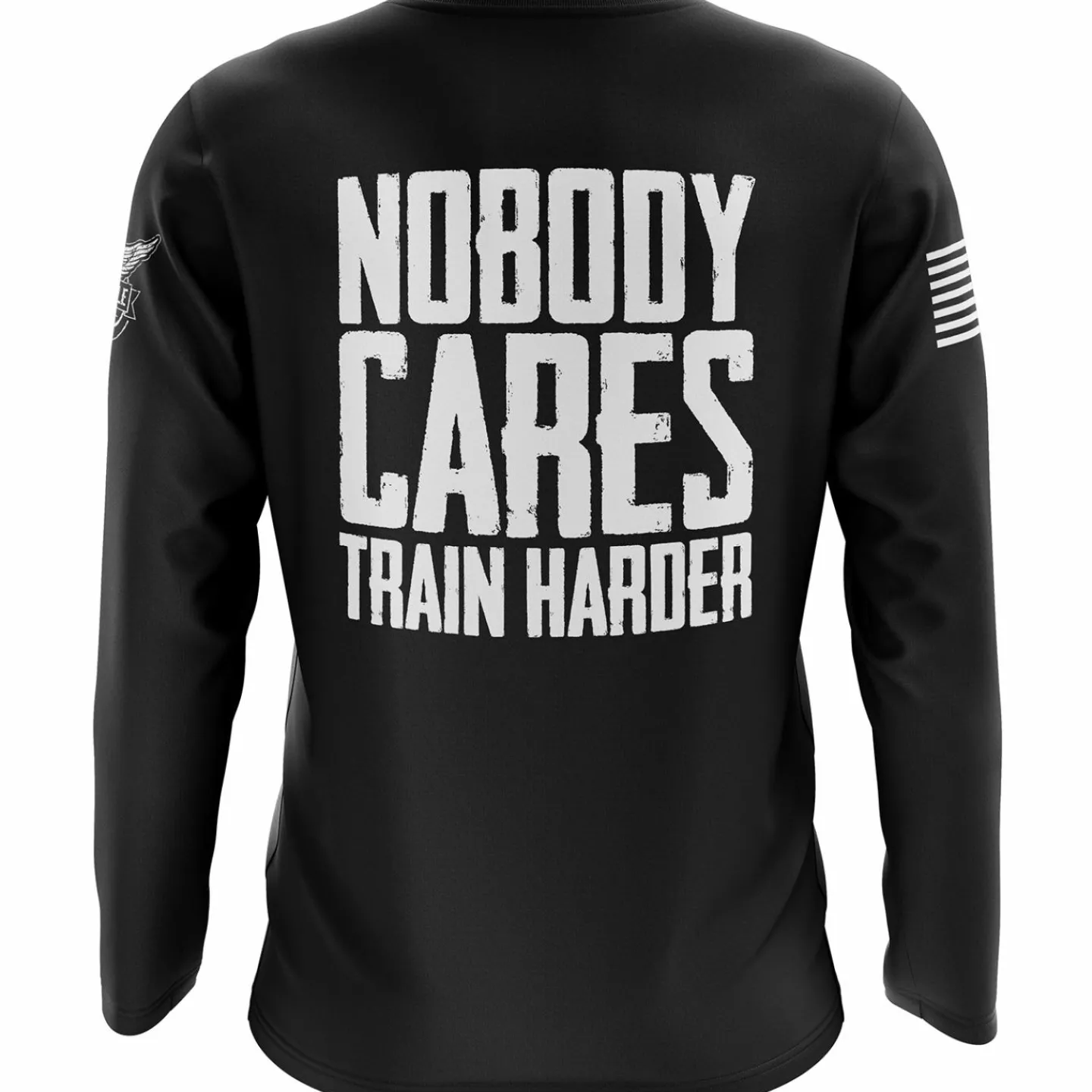 We The People Holsters Train Harder Long Sleeve Shirt Black